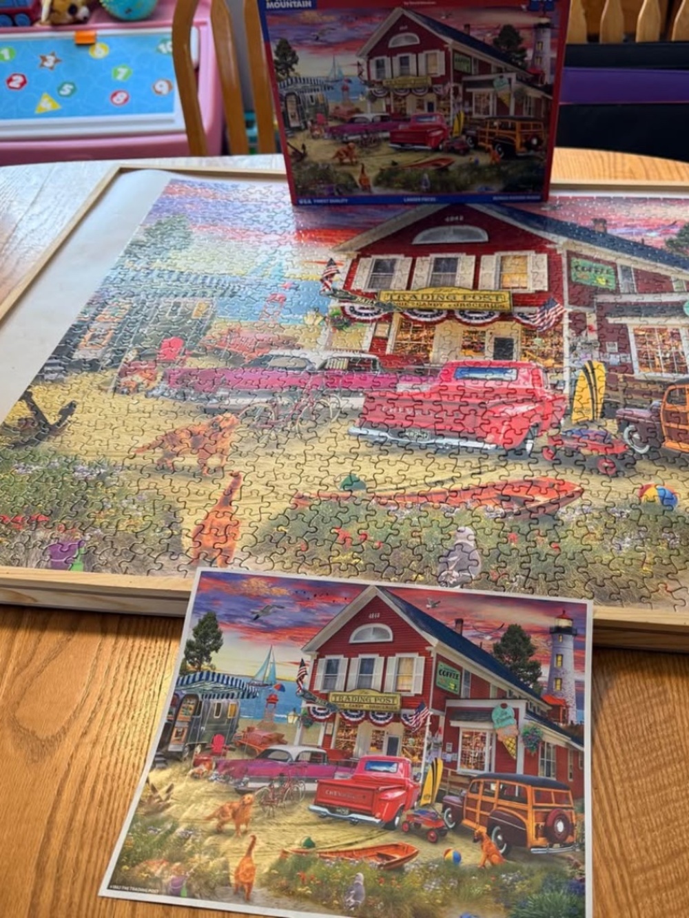 White Mountain trading post 1000 piece puzzle